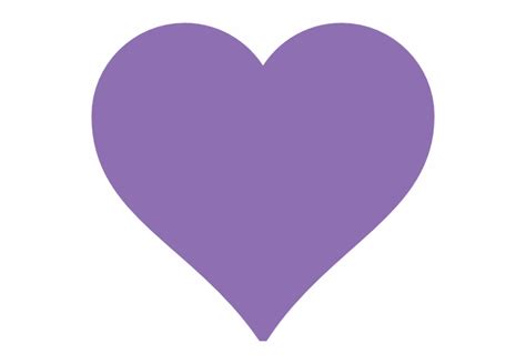 Purple Heart Png Purple Heart Emoji Discord - Clip Art Library