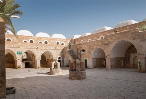 Nabi Musa Site and Mosque at Judean Desert Stock Photo - Image of ...