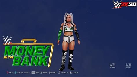 WWE 2K20: Liv Morgan - Money in the Bank 2021 Attire