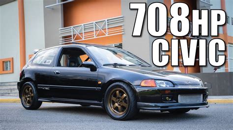 700HP Honda Civic EG Hatch B16 Turbo Swap | Car Stories #38 - YouTube ...