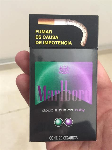 CIGARRO MARLBORO DOUBLE FUSIÓN RUBY 20S