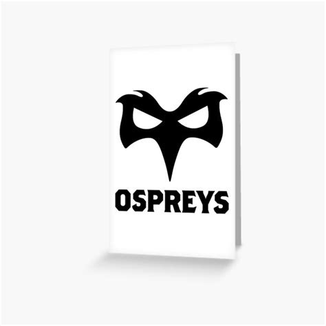 "Ospreys Rugby logo" Greeting Card by andrewshop80 | Redbubble