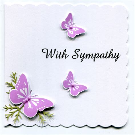 Stamps and Paper: Sympathy card....