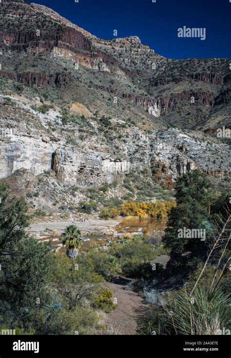 Salt River canyon, Hwy 60, Arizona #7784 Stock Photo - Alamy