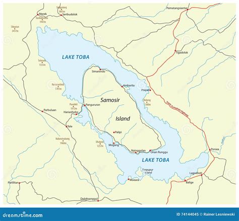 Indonesian Volcano Map