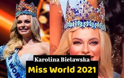 Karolina Bielawska (Miss World 2021) Age, Wiki, Height, Weight, Hometown