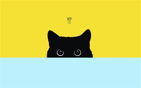 Minimalistic Cat Wallpapers - Top Free Minimalistic Cat Backgrounds ...