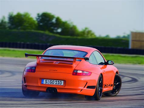 2007 Orange Porsche 911 GT3 RS wallpapers