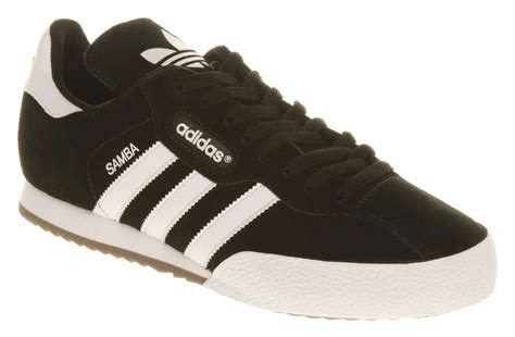 Black samba super in suede - £55 | Black suede trainers, Adidas men ...