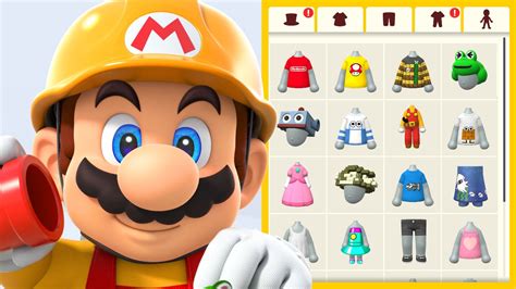 Super Mario Maker 2 - All Mii Outfit Unlocks List | Nintendo Life