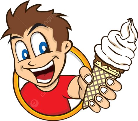 Cartoon Guy Holding Ice Cream Man Attitude Clip Art Vector, Man Clipart ...