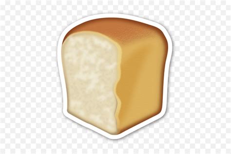 Emoji Stickers Emoji Pictures - Bread Emoji Transparent Background,Food ...