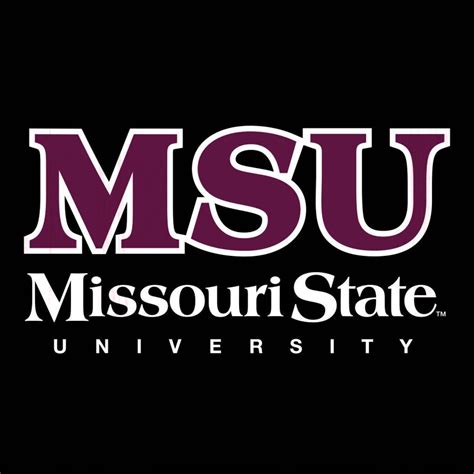 Missouri State University: MSU Logo on Black single Stone - Etsy