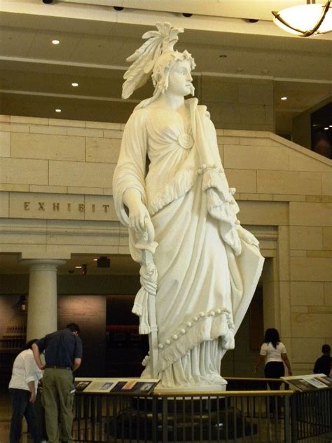 Statue of Freedom at U.S. Capitol - Washington DC