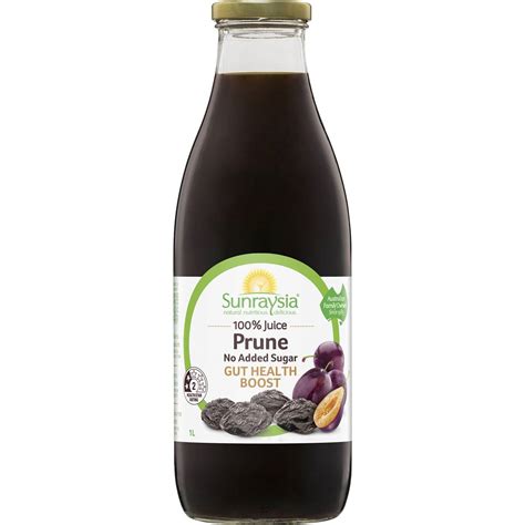 Calories in Sunraysia Prune Juice calcount