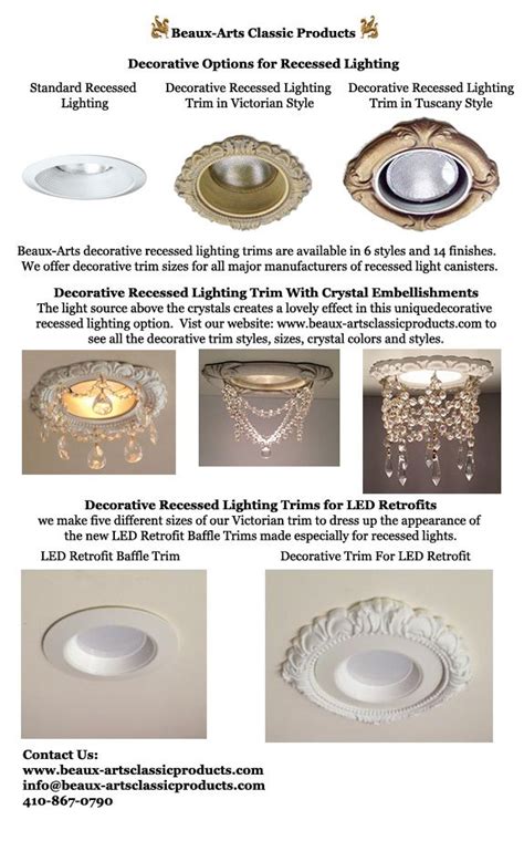 Decorative Recessed Lighting Trim Options | Recessed lighting trim ...