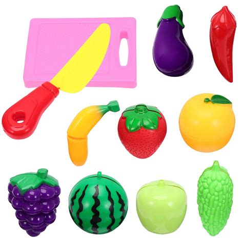 Buy 1 Set Colorful Durable Educational Interesting Plastic Play Cutting ...