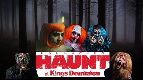 Entire Amusement Park Haunted (Kings Dominion Halloween Haunt) - YouTube