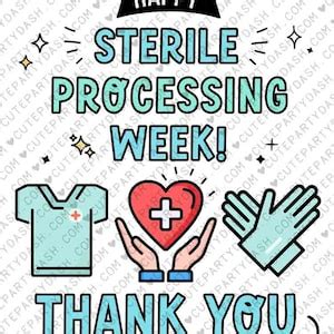 Sterile Processing Week Printable Gift Tag INSTANT DOWNLOAD Printable ...