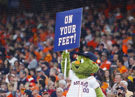 Houston Astros mascot Orbit is hiring a part-time assistant