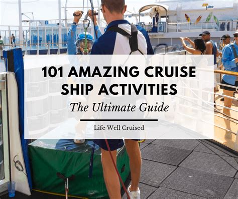 101 Amazing Cruise Activities for Every Cruiser - Life Well Cruised