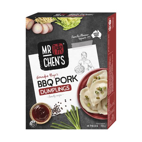 275 calories in Mr Chen's BBQ Pork Buns Snack Pack (100g) calcount