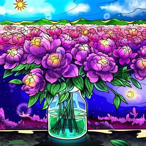 Solve Flowers jigsaw puzzle online with 49 pieces