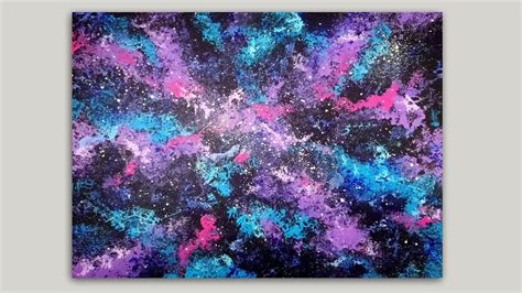 Abstract Galaxy Painting Art & Collectibles Painting trustalchemy.com