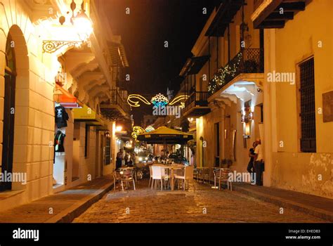 Nightlife in Old San Juan Stock Photo - Alamy