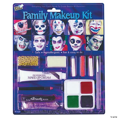 Family Halloween Makeup Kit