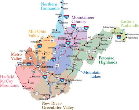 Wv State Parks Map