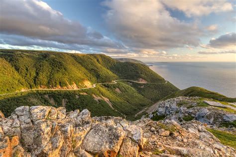 Cape Breton Highlands National Park of Canada