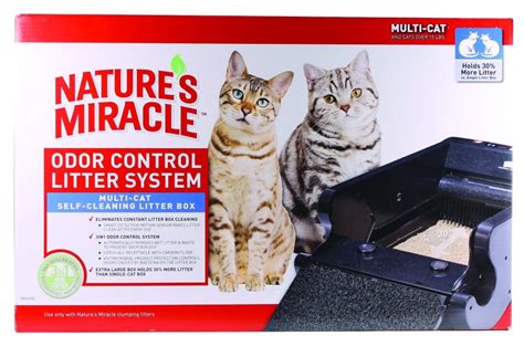 Nature's Miracle Multi-Cat Self-Cleaning Hooded Litter Box