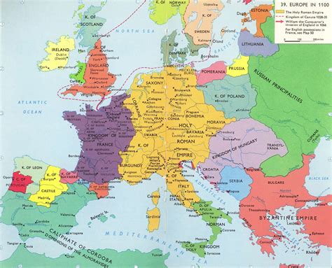 Europe in 1100 AD, during the First Crusade. I think it's the most ...