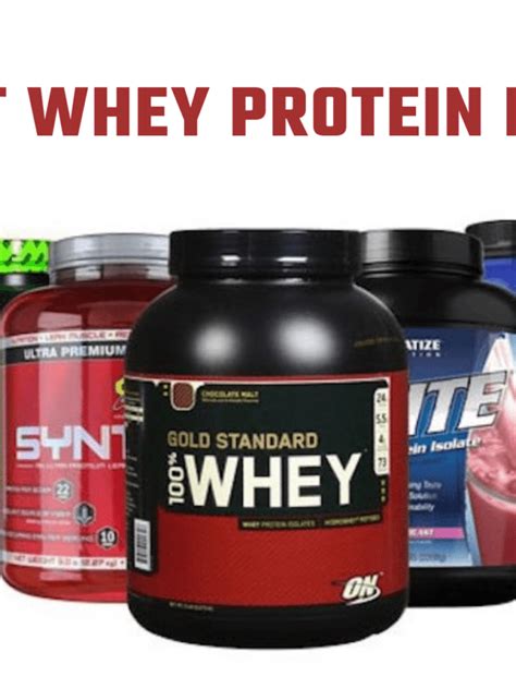 Whey Protein Isolate: The 10 Best Selling Brands in 2023