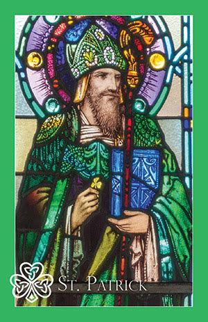 St. Patrick Prayer Card (Set of 50) Product/Goods : Creative ...