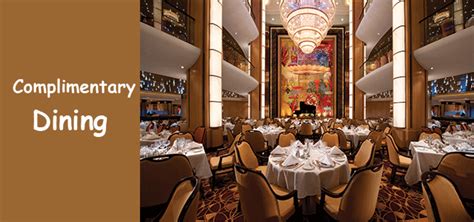 Complimentary Dining on the Oasis Class Ships - Aurora Cruises and Travel