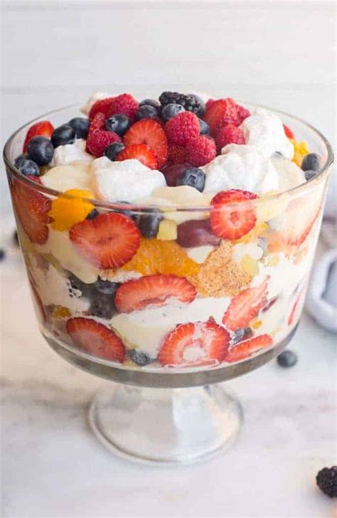 Layered Fruit Dessert Recipes