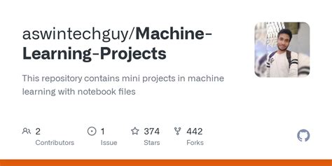 GitHub - aswintechguy/Machine-Learning-Projects: This repository ...