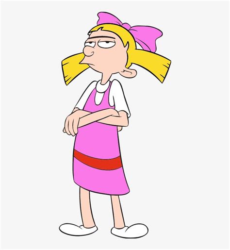 Helga Pataki From Hey Arnold - Hey Arnold Helga Png Transparent PNG ...