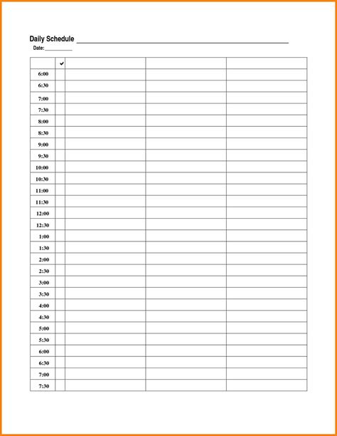 Free Printable Calendar Daily Planner | Calendar Printables Free Templates