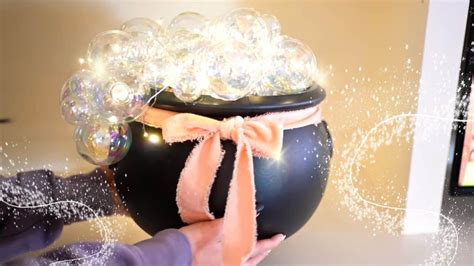 DIY Witch Cauldron Halloween Decor