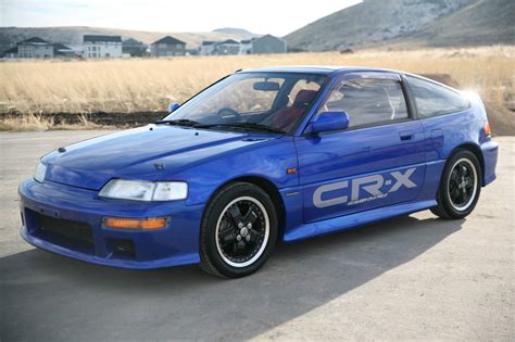 Modified JDM 1990 Honda CRX SiR for sale on BaT Auctions - sold for ...