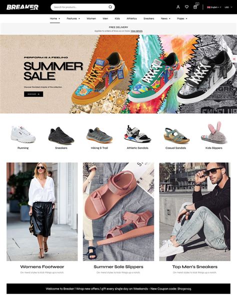 Best Shopify Themes for Your Shoes & Footwear Store Business