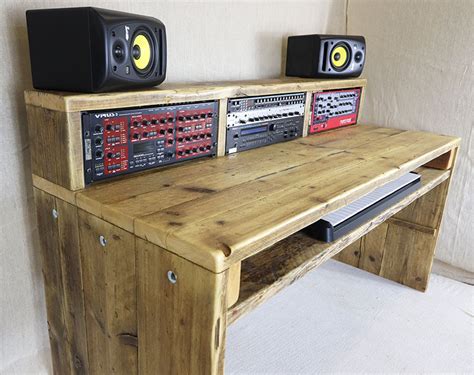 Bespoke Studio Desk - Reclaimed Wood - Chunky Studio Furniture