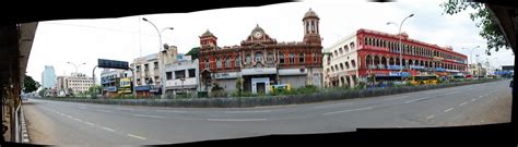 Mount Road Panorama, Mount Road, Chennai | 7 frames shot dur… | Flickr