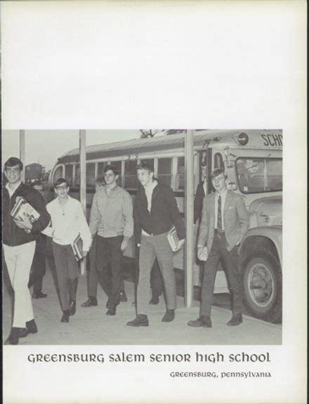 Explore 1970 Greensburg Salem High School Yearbook, Greensburg PA ...