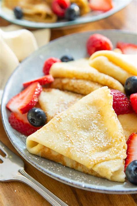 Crepes - How to Make Crepes With Only 6 Ingredients!