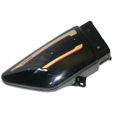 Yamaha RX135 Side Panel Set Black Plastic Made for RX 135 cc Motorcycle