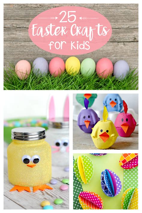 25 Easy Easter Crafts for Kids-They will love making these simple and ...